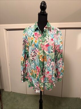 Tommy Bahama linen top